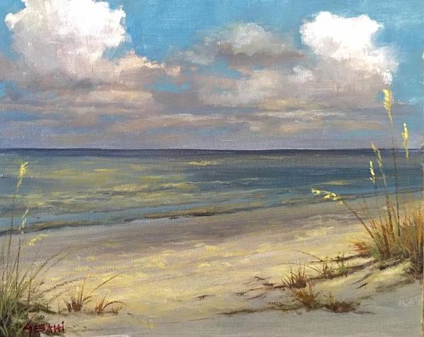 Florida Seascape Art Print  - Art Print