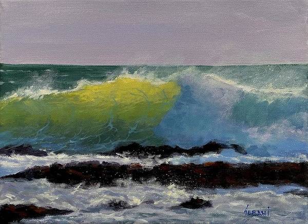Coastal Wave Profile art print  - Art Print