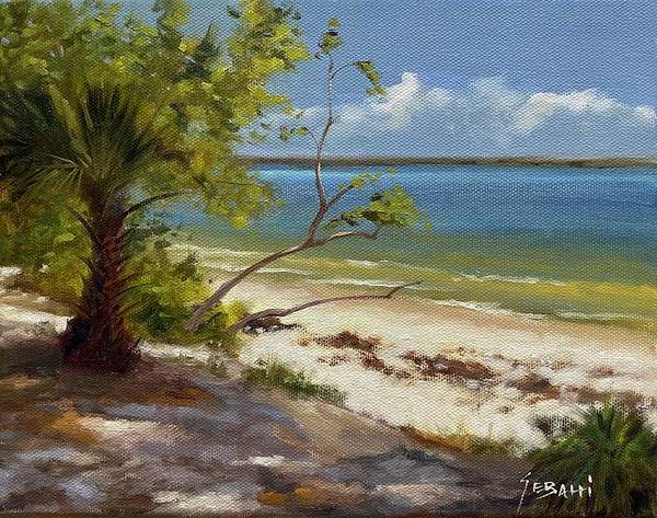 Florida Coastal Beach Art Print  - Art Print