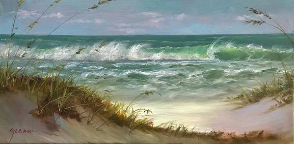 Florida Coastal Beach Seascape - Art Print