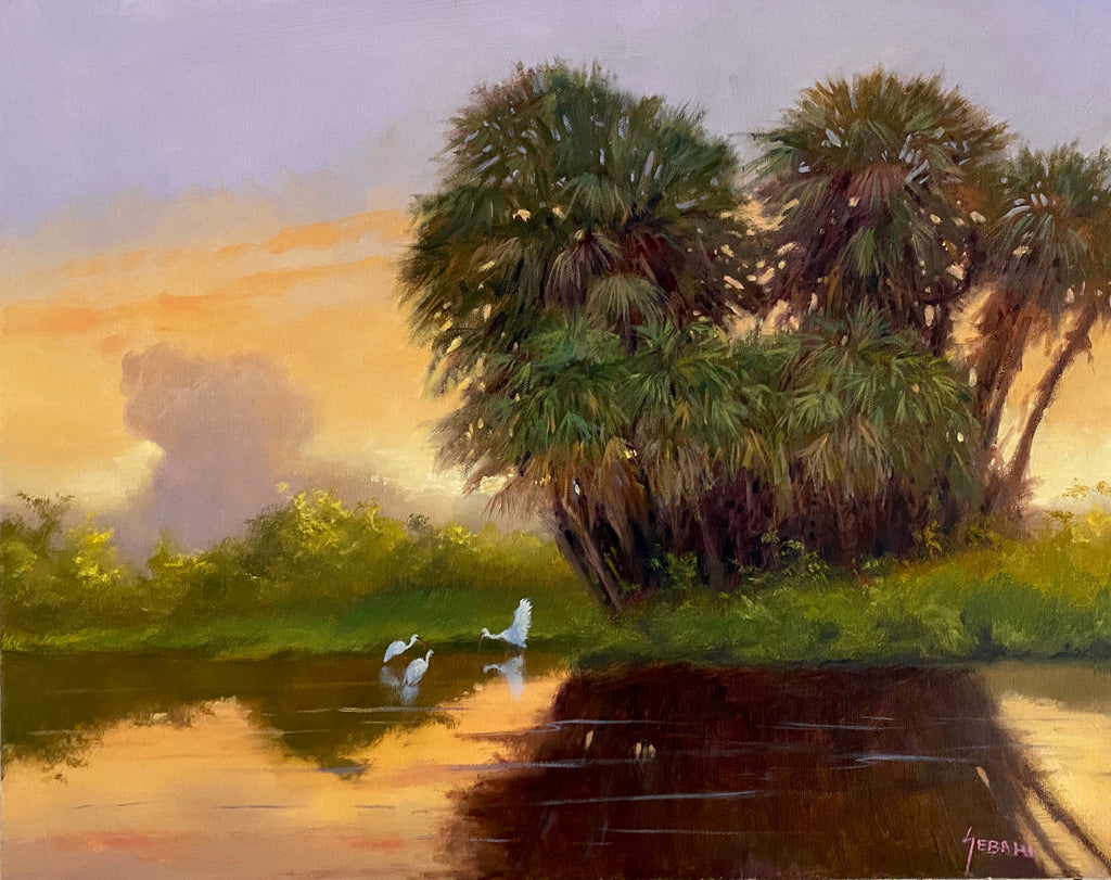 Florida Sunset Landscape.