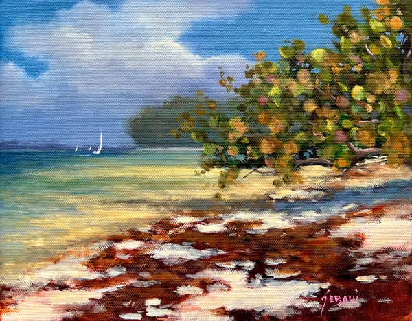 Florida Coastal Scene. Original