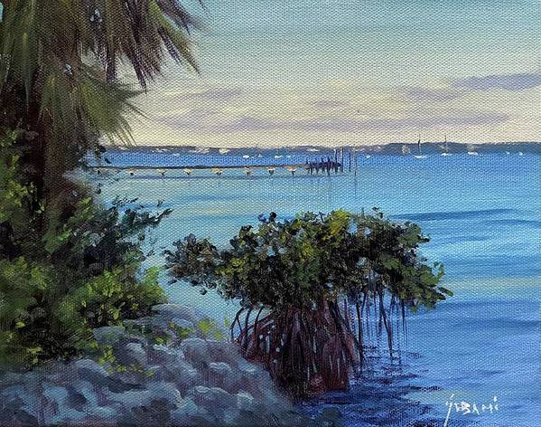 Singer Island, Florida Coastal painting. - Art Print